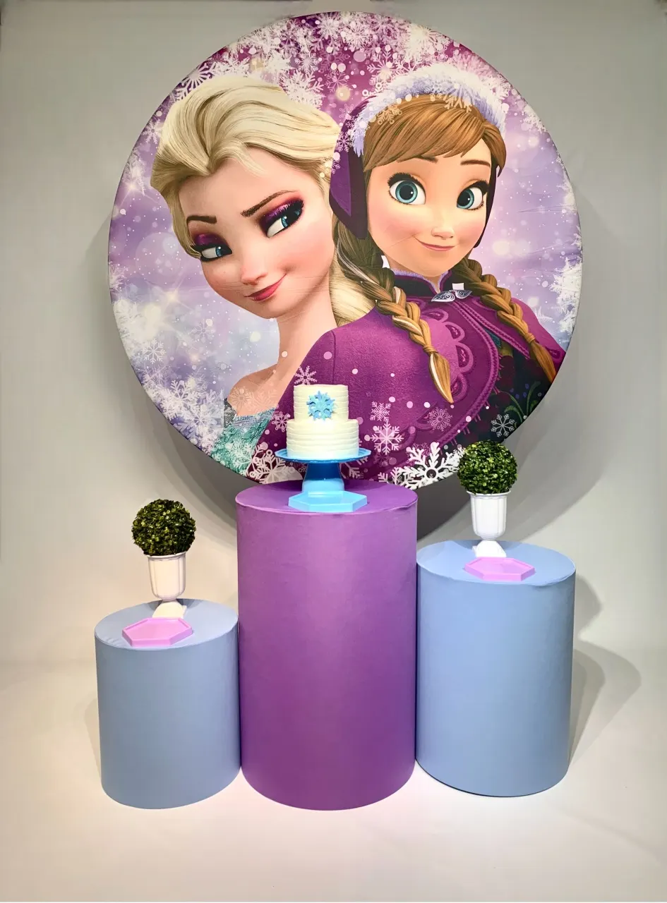 Kit Bronze Frozen Lilás
