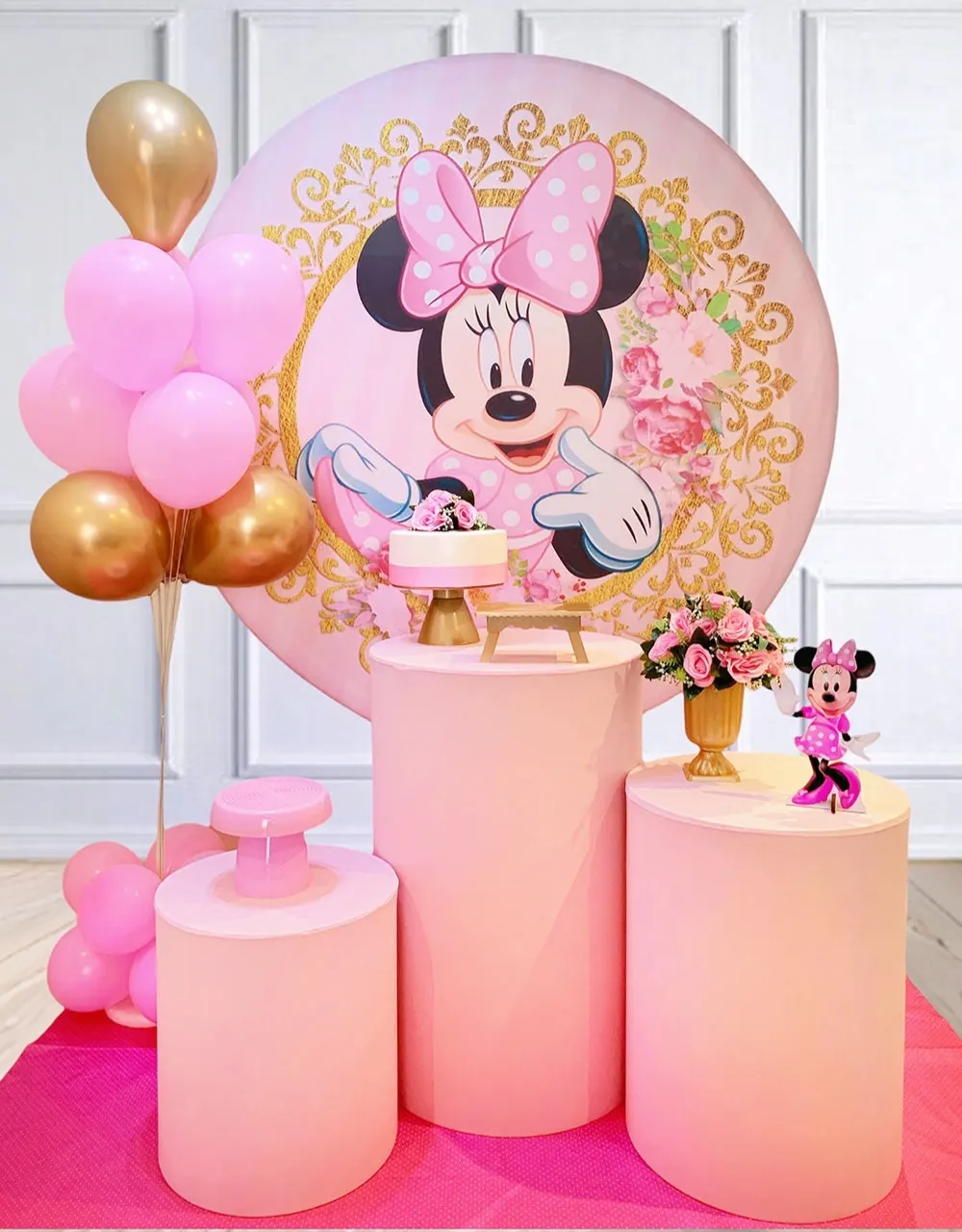 Kit Bronze Minnie Rosa