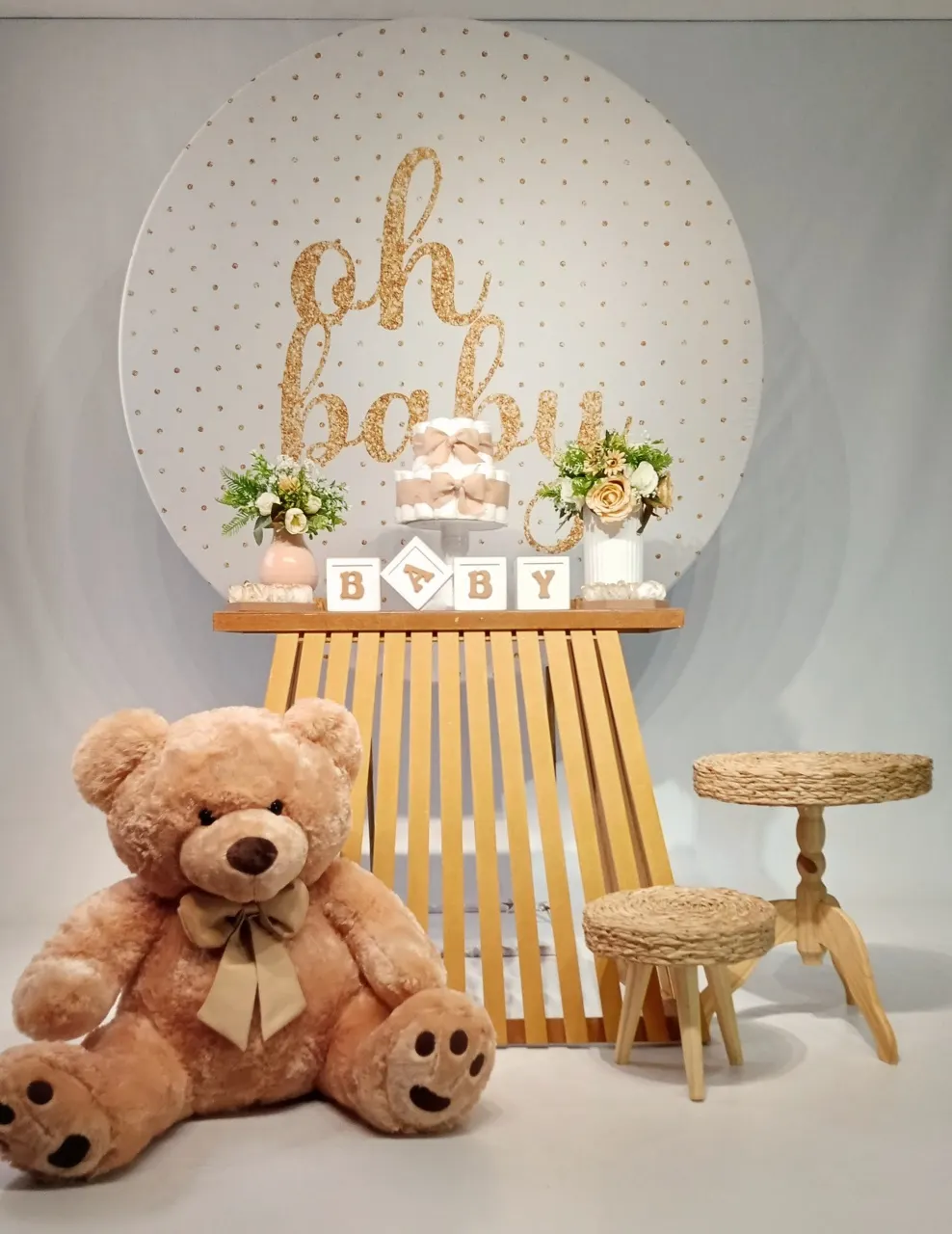 Kit Luxo Clean Chá Bebê/Revelação
