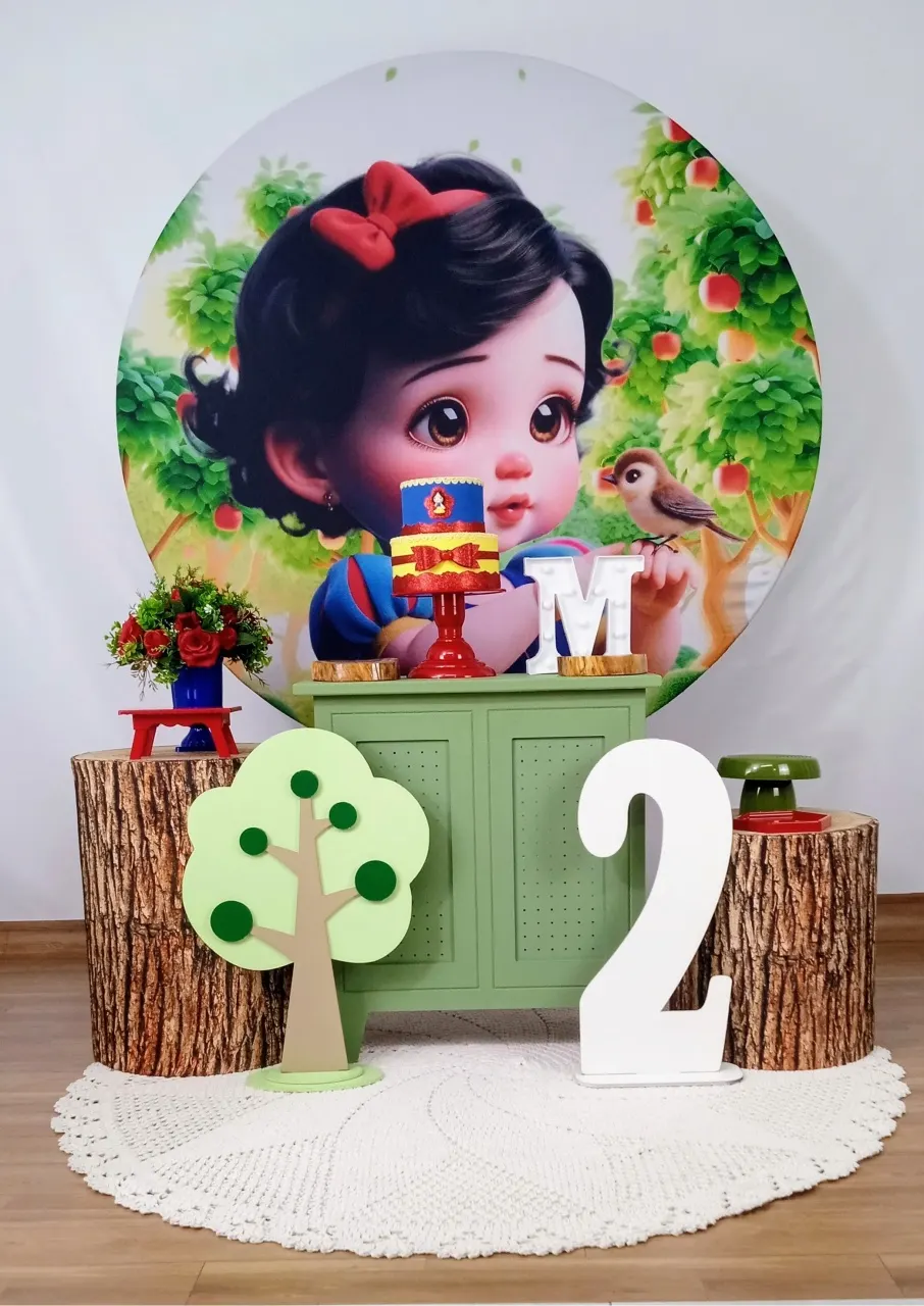 Kit Prata Branca de Neve Baby